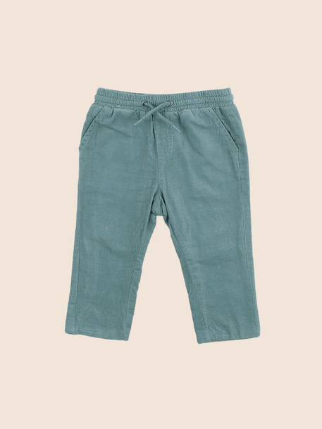 Pantalon - 6 mois Vert 1 - vertbaudet enfant 