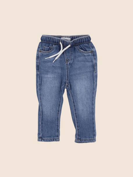 Jean - 6 mois Bleu 1 - vertbaudet enfant 