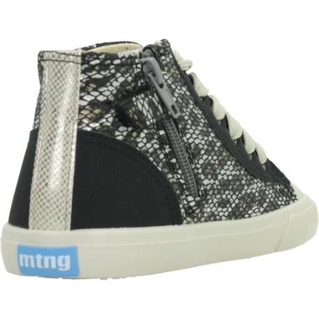 Sneakers filles synthétique fermeture éclair barefoot Black 3 - vertbaudet enfant 