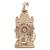 Ancien beffroi – Maquette mécanique en bois à construire, puzzle 3D décoratif avec horloge et engrenages Brown 2 - vertbaudet enfant 