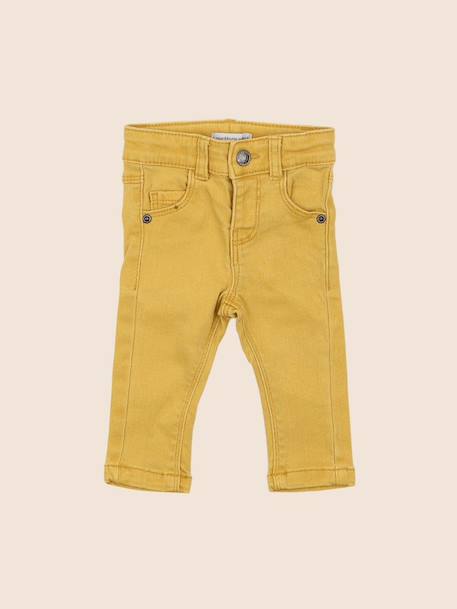 Jean - 3 mois Jaune 1 - vertbaudet enfant 