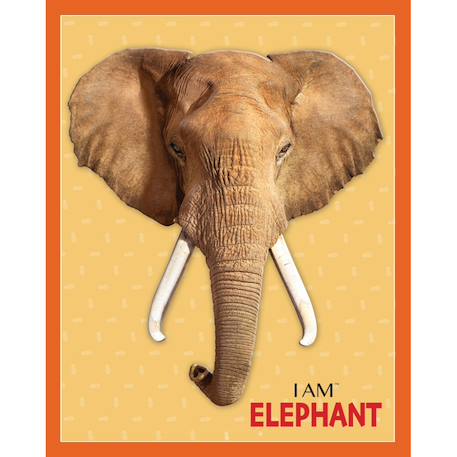 Puzzle I am - éléphant Multicolor 2 - vertbaudet enfant 
