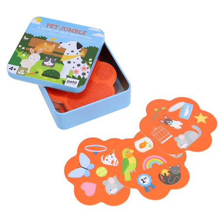 Jeu de voyage éco-responsable – Amuse-toi avec les animaux partout ! Multicolor 2 - vertbaudet enfant 