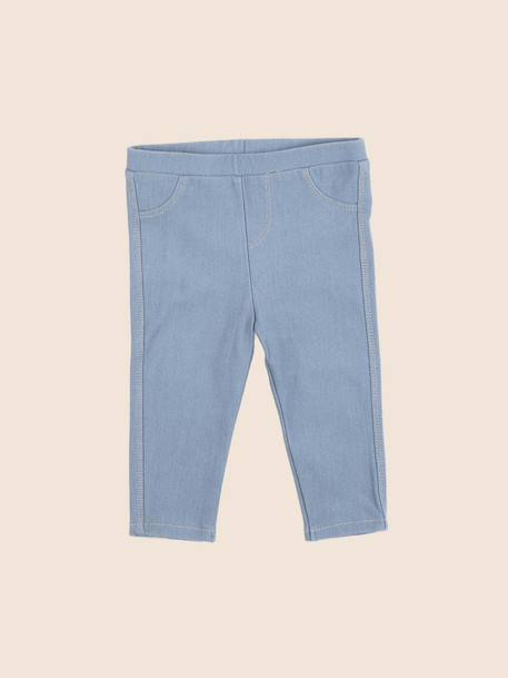 Jegging - 6 mois Bleu 1 - vertbaudet enfant 