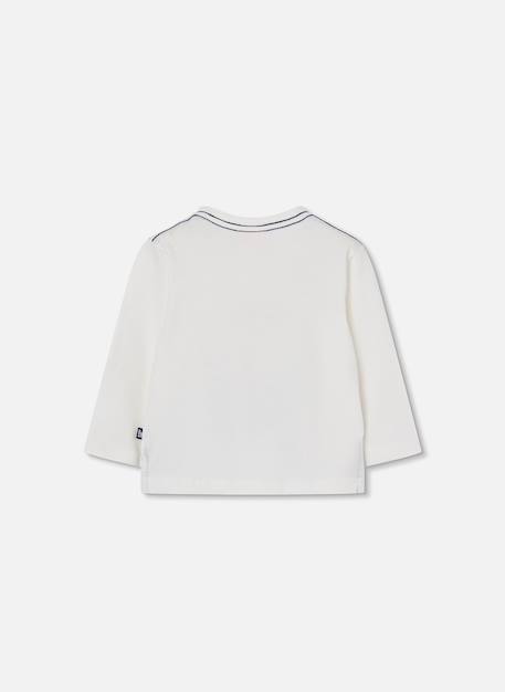 T-shirt garçon en maille imprimé koala pilote Blanc 3 - vertbaudet enfant 