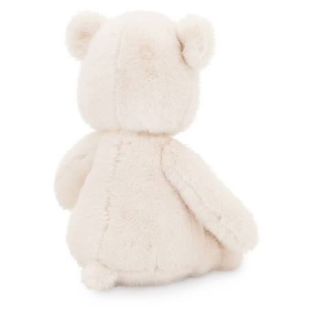 Peluche ours blanc 25 cm Blanc 2 - vertbaudet enfant 