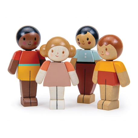 Poupées une famille - Petite fille Multicolor 2 - vertbaudet enfant 