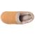 Chaussons mules suédine à semelle compensé de 3,5 cm, confort Camel+Ivoire 3 - vertbaudet enfant 