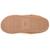 Chaussons mules suédine à semelle compensé de 3,5 cm, confort Camel+Ivoire 5 - vertbaudet enfant 