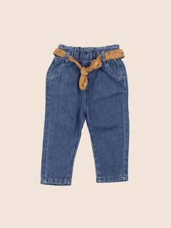 Seconde main-Fille-Pantalon-Jean - 9 mois