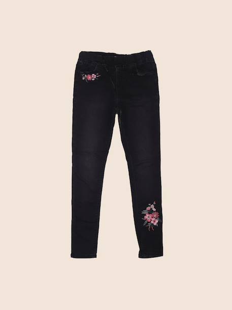 Jegging - 14 ans Noir 1 - vertbaudet enfant 