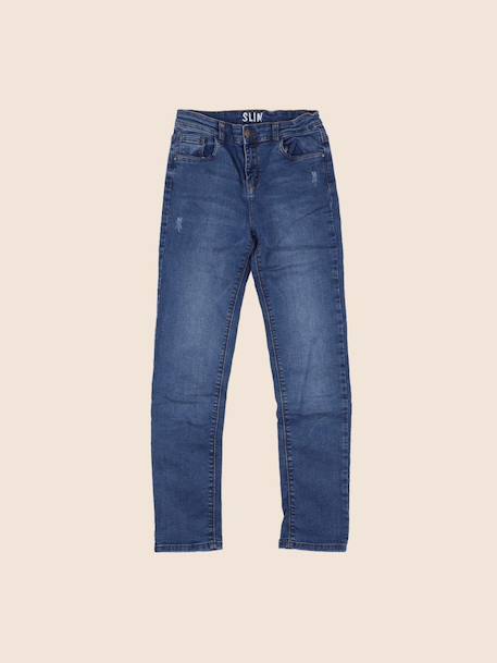 Jean - 12 ans Bleu 1 - vertbaudet enfant 