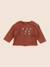 Tee-shirt - 6 mois Marron 1 - vertbaudet enfant 
