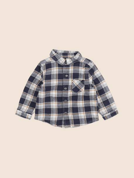 Chemise - 12 mois Bleu 1 - vertbaudet enfant 