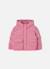 Parka fille en tissu technique à capuche Rose 2 - vertbaudet enfant 