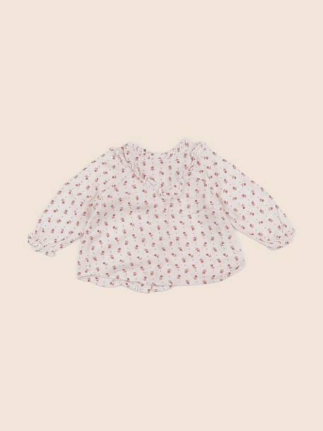 Blouse - 6 mois Beige 1 - vertbaudet enfant 
