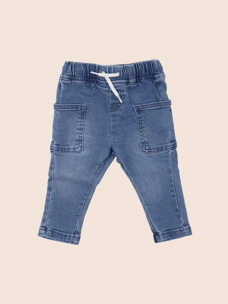Jean - 6 mois Bleu 1 - vertbaudet enfant 
