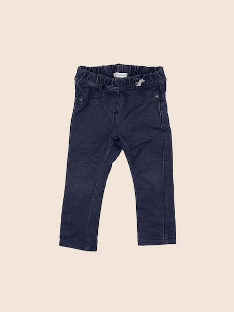 Jegging - 12 mois Bleu 1 - vertbaudet enfant 
