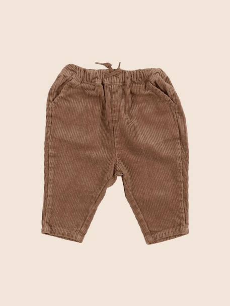 Pantalon - 3 mois Marron 1 - vertbaudet enfant 