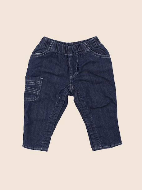 Jean - 6 mois Bleu 1 - vertbaudet enfant 