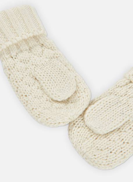 Moufle bébé Blanc 2 - vertbaudet enfant 