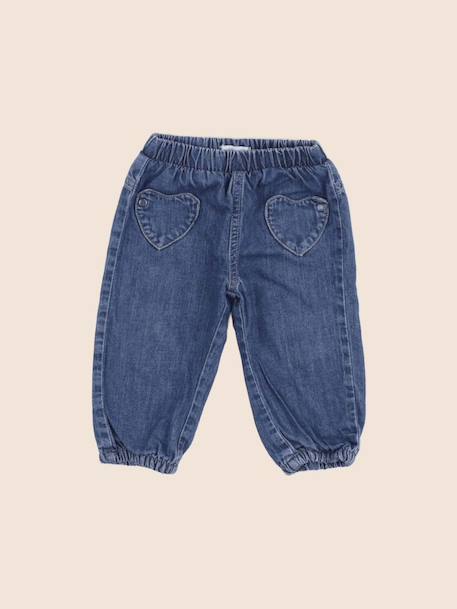Jean - 6 mois Bleu 1 - vertbaudet enfant 