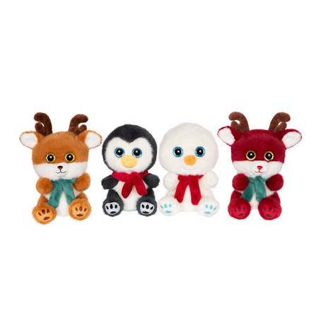 Peluche pingouin Chilly 13 cm Blanc 2 - vertbaudet enfant 