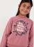 Ensemble fille molleton imprimé fleurs Rose 2 - vertbaudet enfant 