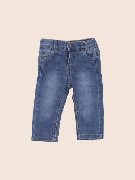 Jean - 6 mois Bleu 1 - vertbaudet enfant 