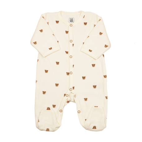 Trousseau naissance ours moka - ensemble naissance 6 pièces Crudo 2 - vertbaudet enfant 