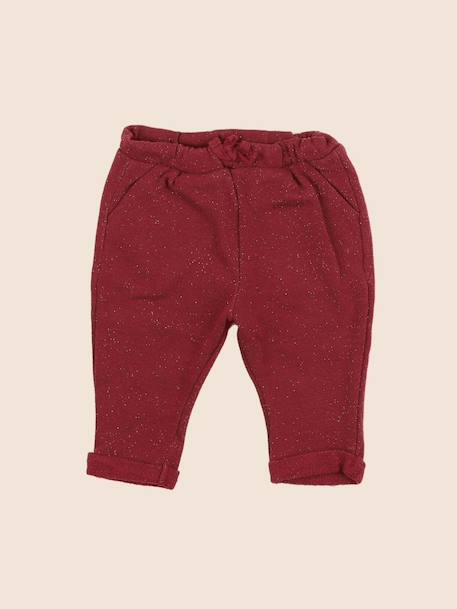 Pantalon - 6 mois Rouge 1 - vertbaudet enfant 