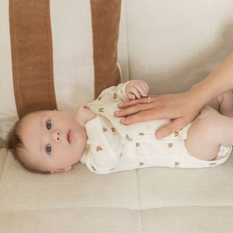Body ouverture croisée Beige 6 - vertbaudet enfant 