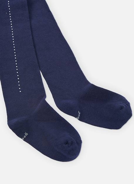 Collant fille avec perles Bleu 2 - vertbaudet enfant 