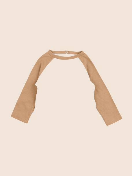 Tee-shirt - 6 mois Beige 1 - vertbaudet enfant 