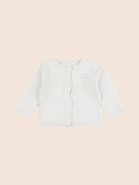Gilet - 6 mois Beige 1 - vertbaudet enfant 