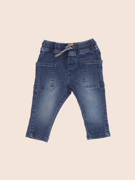 Jean - 9 mois Bleu 1 - vertbaudet enfant 