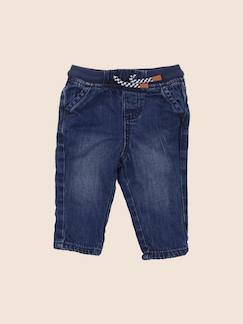 Seconde main-Garçon-Pantalon-Jean doublé - 6 mois