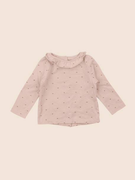 Tee-shirt - 6 mois Rose 1 - vertbaudet enfant 