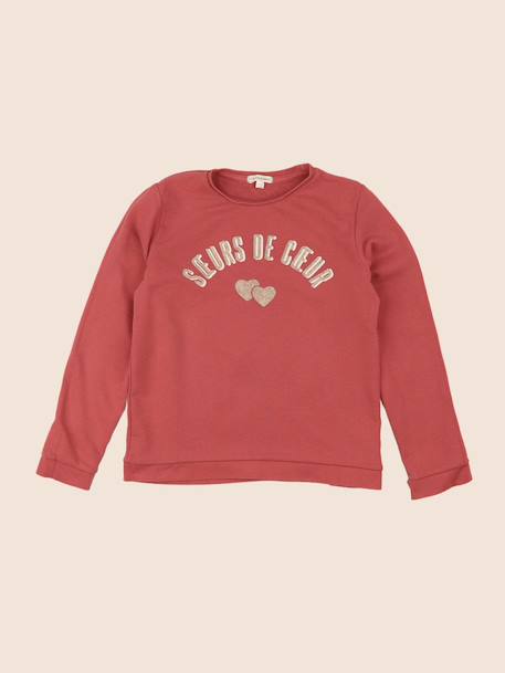 Sweat - 12 ans Rose 1 - vertbaudet enfant 