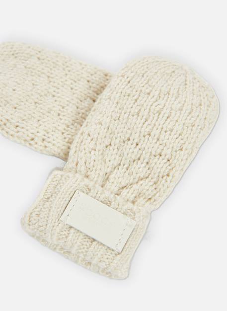 Moufle bébé Blanc 3 - vertbaudet enfant 