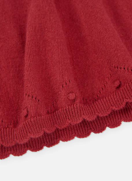 Robe fille imprimée fleurs Rouge 4 - vertbaudet enfant 