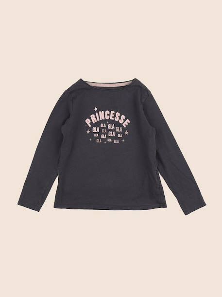 Tee-shirt - 6 ans Gris 1 - vertbaudet enfant 