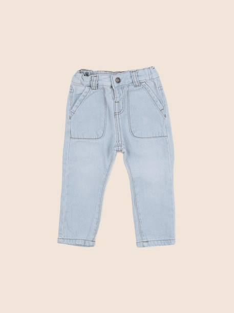 Jean - 6 mois Bleu 1 - vertbaudet enfant 