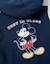Sweat zippé en coton peigné à capuche et imprimés mickey Bleu foncé 4 - vertbaudet enfant 