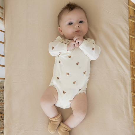 Body ouverture croisée Beige 5 - vertbaudet enfant 
