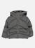 Parka fille en tissu technique à capuche Gris 1 - vertbaudet enfant 