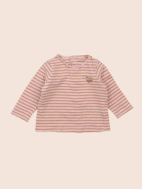 Tee-shirt - 9 mois Rose 1 - vertbaudet enfant 