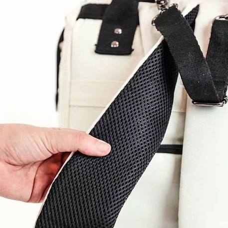 Sac à dos à langer camille Blanc+Bleu 5 - vertbaudet enfant 