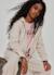 Blouson fille en maille à capuche Beige 1 - vertbaudet enfant 