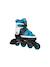 Rollers enfants alignés et ajustable, basic Noir/bleu 2 - vertbaudet enfant 